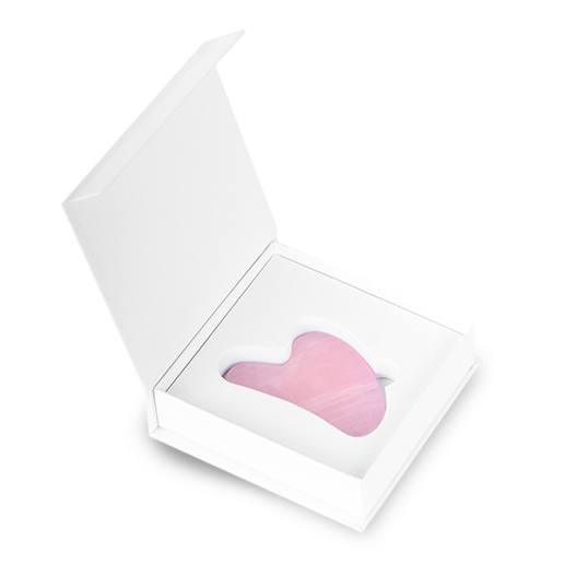 gua sha quarzo rosa packaging